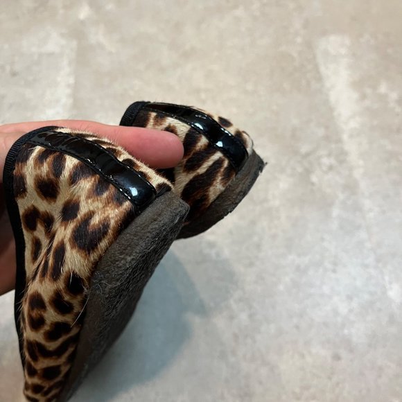 Tory Burch Billy Smoking Loafer Leopard Size 9 - Picture 8 of 11